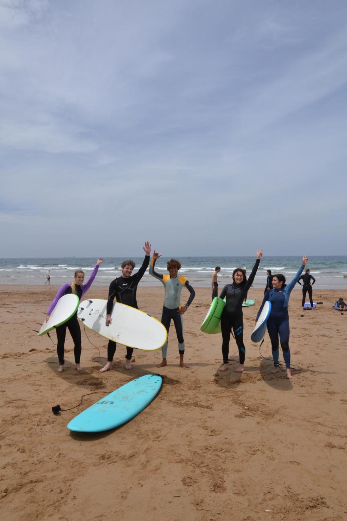 Playa Del Sol Surf House Hostel Tamraght Bagian luar foto